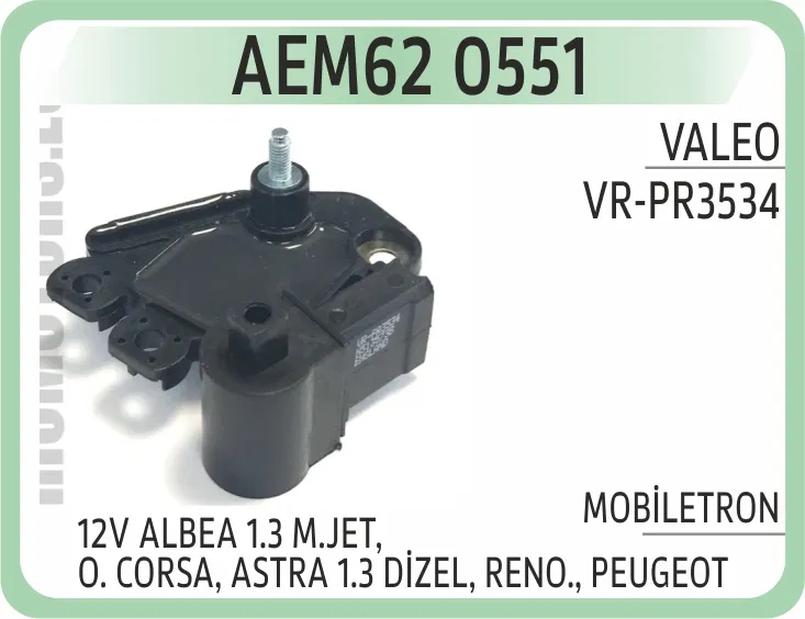 VRPR3534SE Konjektor M551 Albea 1.3 M.JET. O. CORSA. Astra 1 | 0551 AEM
