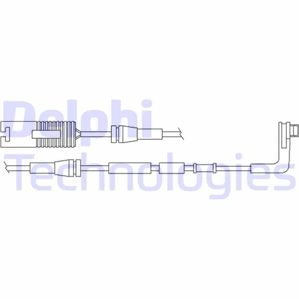 34356789439 Fren Balata Kablosu On 05- 1S-3S E81-E82-E87-E88-E90-E91-E92-E93 | LZ0178 DELPHI
