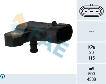 25195786 Manifold Mutlak Basınç Sensörü | 15120 FAE