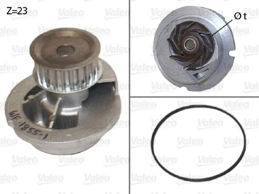 1334135 Devirdaim Opel | 506656 VALEO