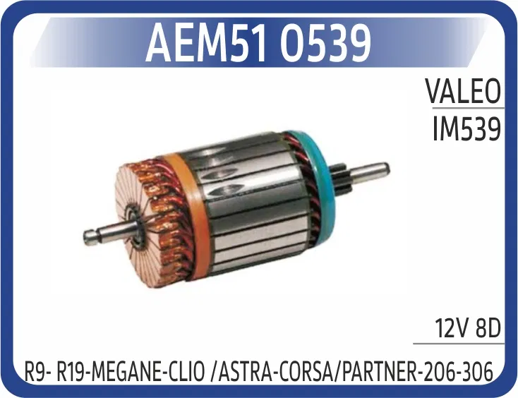 IM539 Mars Kollektoru IM539 Renault 9- R19-MEGANE-CLIO | 0539 AEM