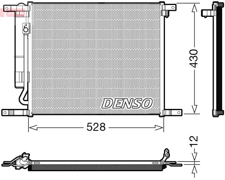 96878657 Klima Radyatörü | DCN15009 DENSO