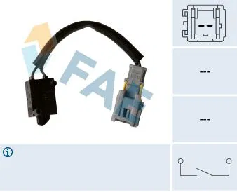2189.20 Debriyaj Pedal Müşürü 05- PT.207-307-308-407-1007-C2-C3-C4-C5-PRT-BRL "Gri" | 24907 FAE