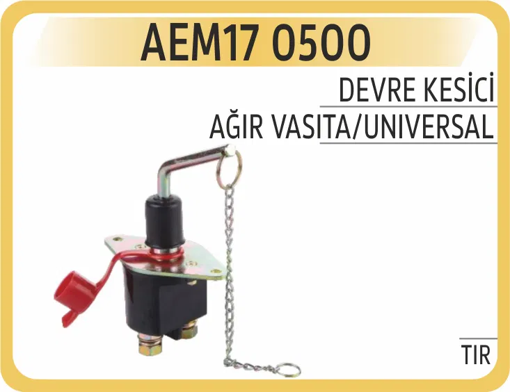 AKSA06001 Devre Kesici Tir | 0500 AEM