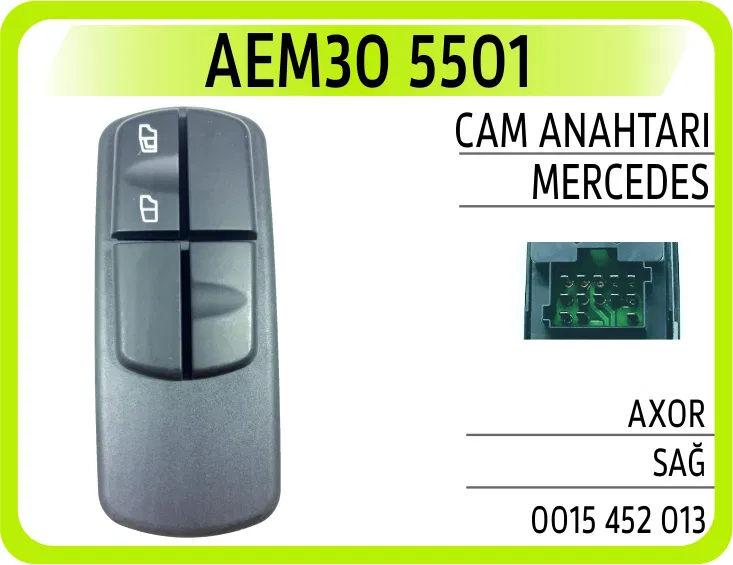 15452013 Cam Anahtarı Mercedes Axor Sağ | 5501 AEM