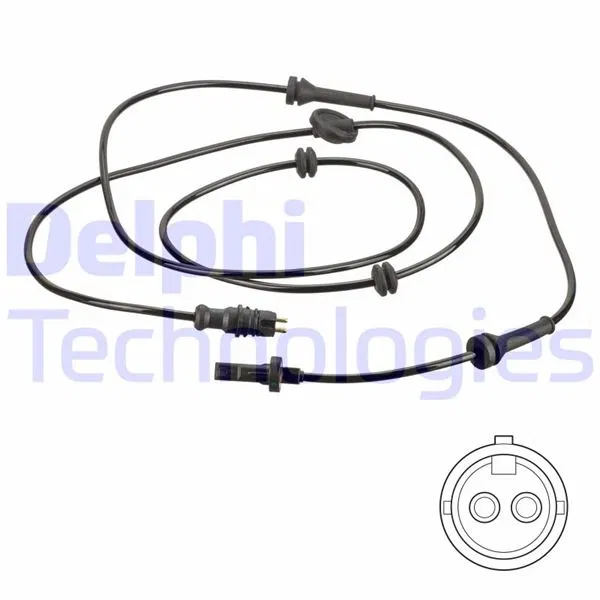 46814966 ABS Sensörü Doblo Cargo 03-2001 | SS20827 DELPHI
