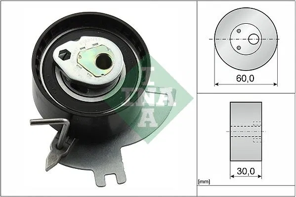 LR009395 Triger Gergi Rulmanı Land Rover Discovery Sport L5 | 531088510 INA