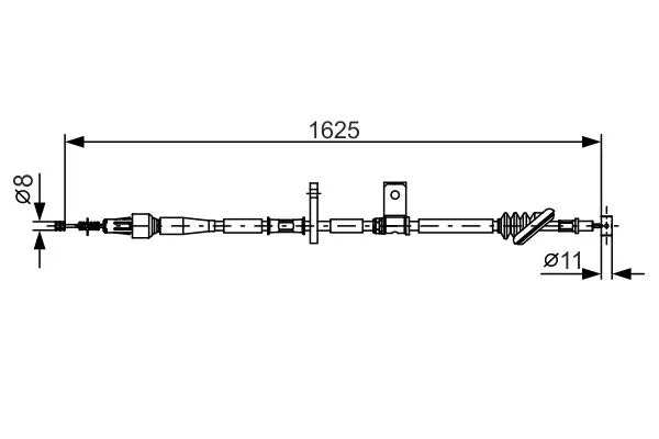 5441065D10 Tel El Fren Suzuki Grand Vitara | 1987482094 BOSCH