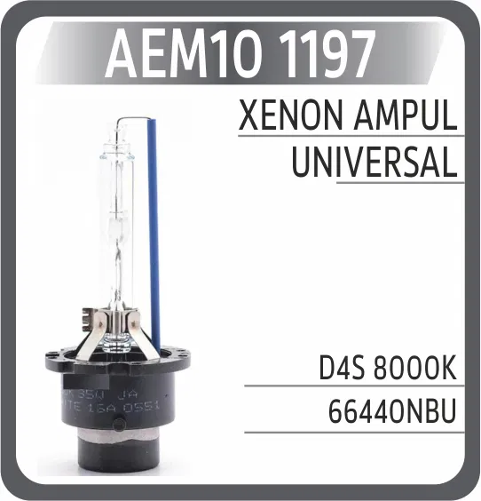 1197 Xenon Ampul D4S 8000K | AEM
