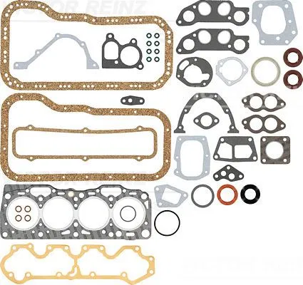 5892409 Full Gasket SET. Engine Fiat UNO | 013559002 VICTOR REINZ