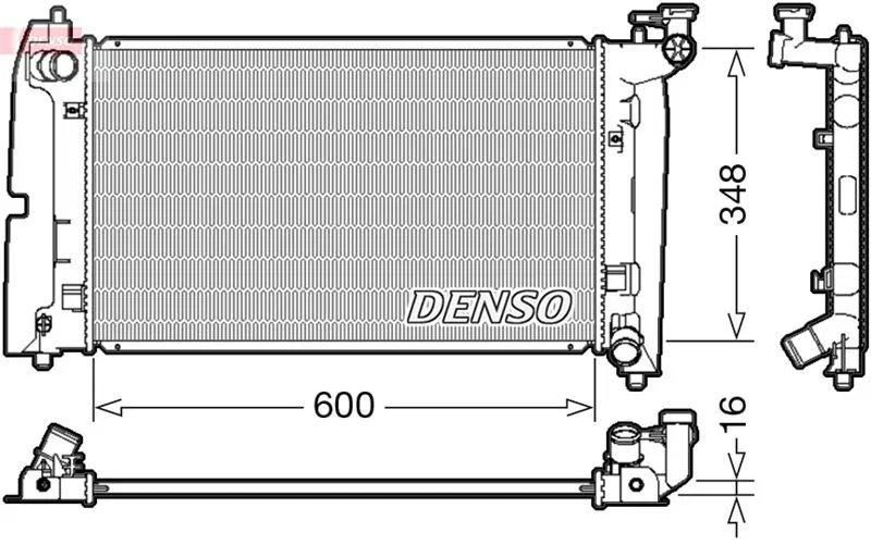 1640021130 Su Radyatörü | DRM50085 DENSO