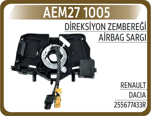 255673295R Airbag Sargısı Renault Dacıa | 1005 AEM