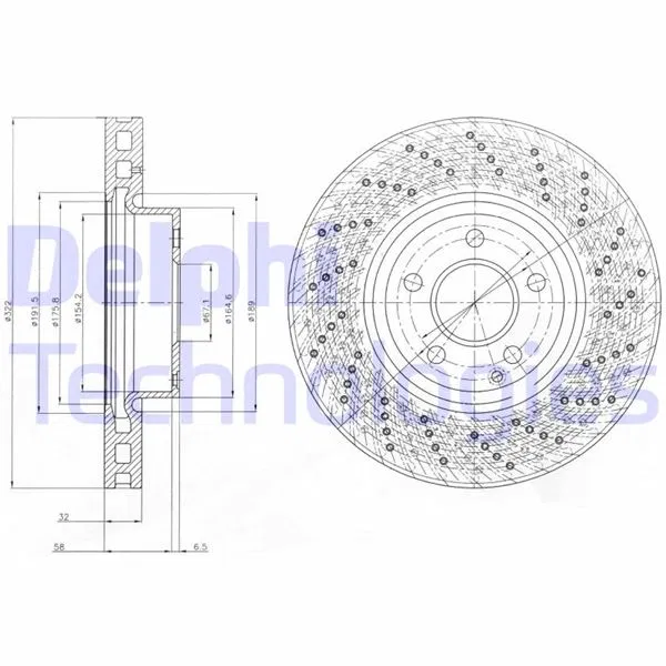 0004211112 Fren Diski | BG9076C DELPHI