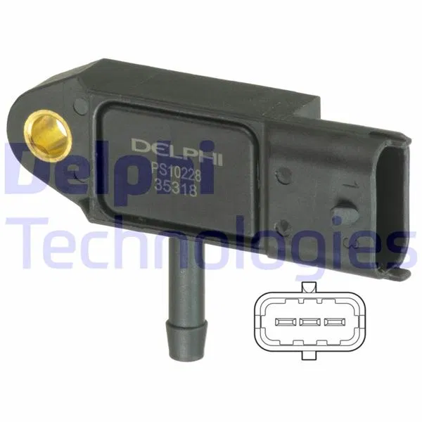 8200225971 Basınc Sensoru Turbo ( Renault Clio III / Kangoo 1.5DCI ) | PS10228 DELPHI