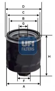 Yağ Filtresi | 2359200 UFI