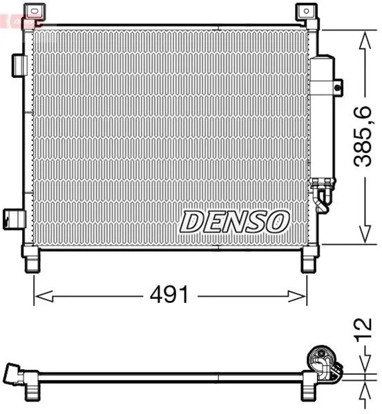 921003VA1A Klima Radyatörü | DCN46031 DENSO