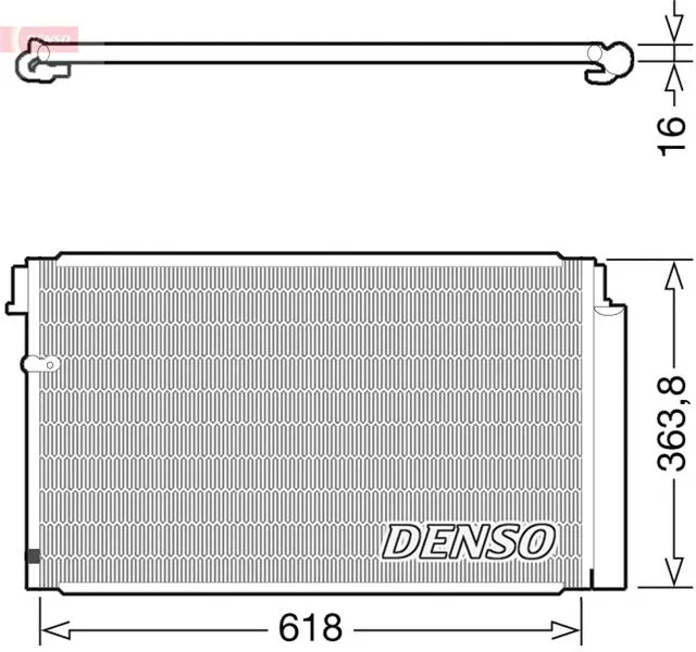 80100SNNA430M1 Kondansatör, Klima Sistemi | DCN40011 DENSO