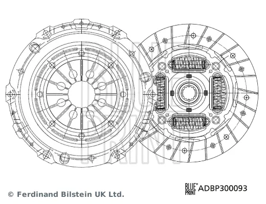 1606494 Debriyaj Seti Zafira A | ADBP300093 BLUEPRINT