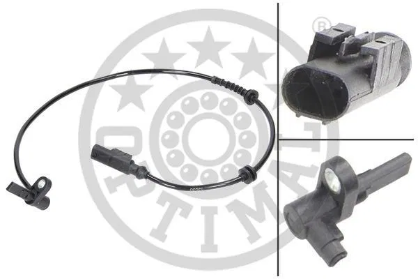 52012826 ABS Tekerlek Hız (Devir) Sensörü Arka Fiat Punto | 06-S392 OPTIMAL