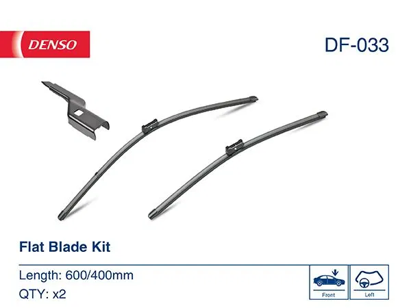6423K0 WİPER. Flat Front Blade | DF-033 DENSO
