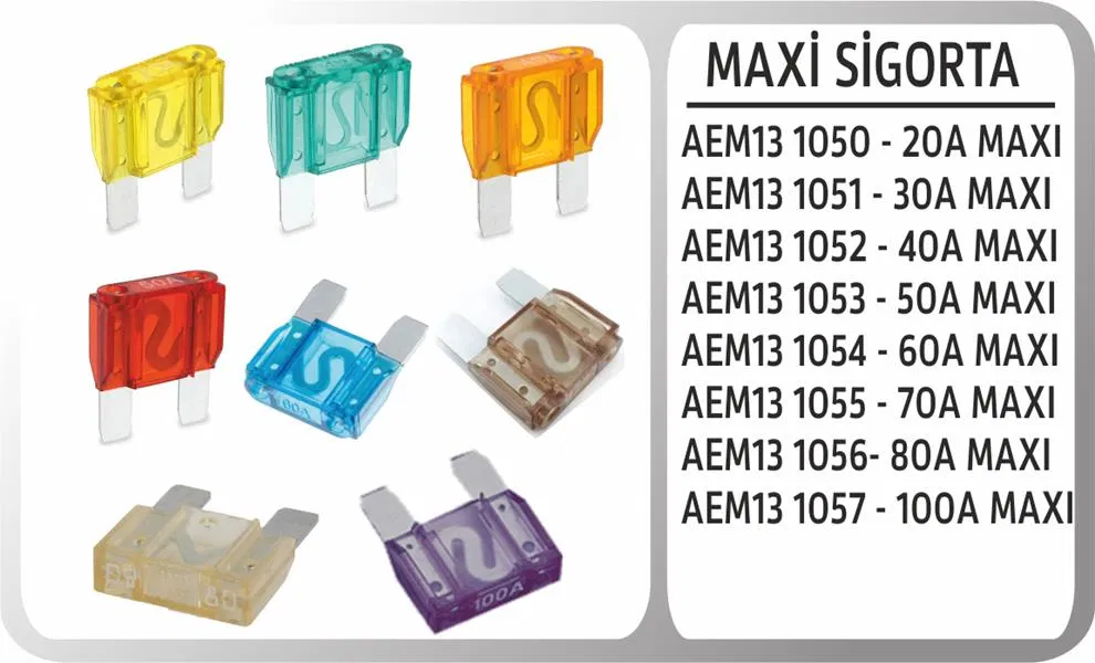 1053 Bicak Sigorta Maxı 50A | AEM