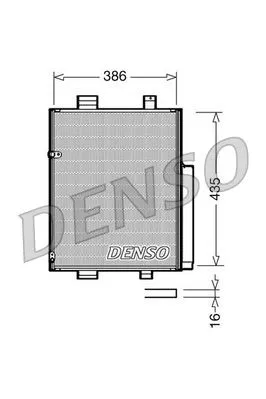 88450B1050 Klima Radyatörü | DCN35001 DENSO