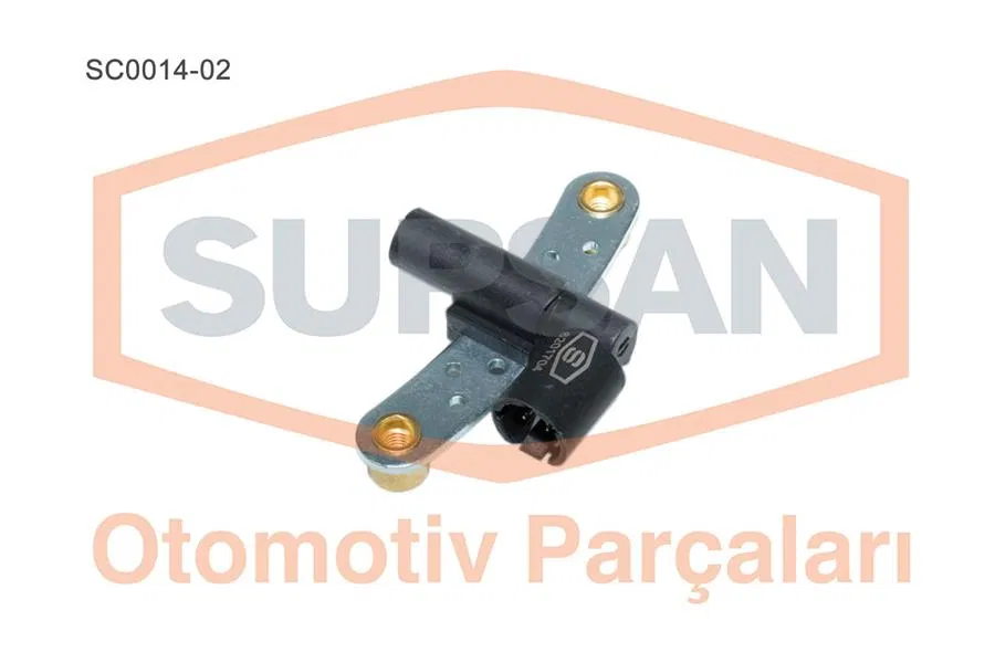 8200468646 Sensör Krank Mili Pozisyon 2 Pin Renault Clio II 1.6 8V (K7M745) - Kangoo 1.4 (E7J635-K7J701) - Megane I - Scenic I 1.6 (K7M703) | SC0014-02 SUPSAN
