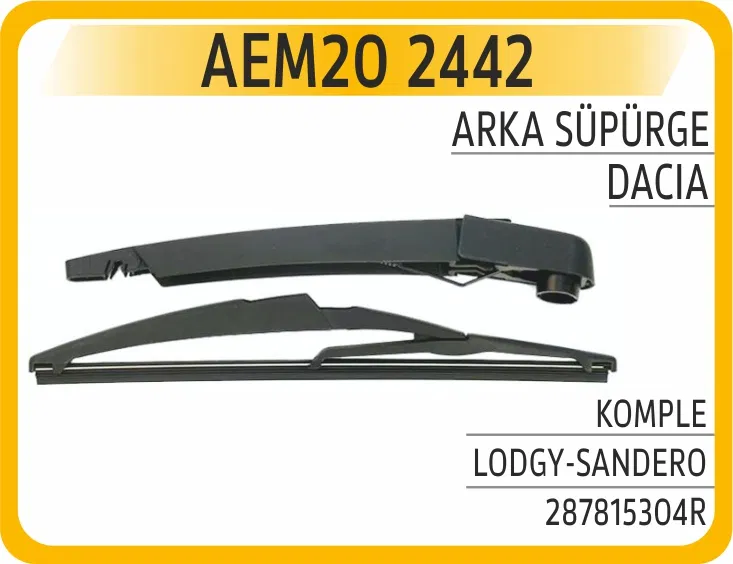 287815304R Arka Süpürge Komple Dacıa LODGY-SANDERO | 2442 AEM