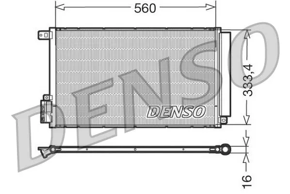 50526514 Klima Radyatörü | DCN13109 DENSO