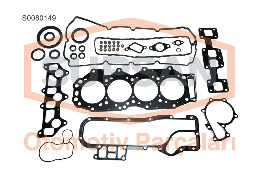 WE0102300 Tam Conta Takımı Keçeli, Subap LASTİKLİ-SKCLİ Ford Ranger 3.0 TDCI, Mazda BT-50 ENG. We | S0080149 SUPSAN