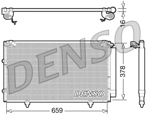 8846006070 Klima Radyatörü | DCN51003 DENSO