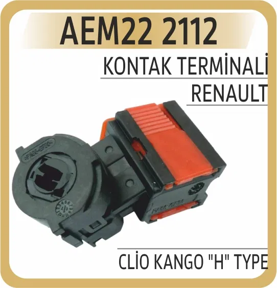 2112 Kontak Terminali Clio Kango "H" Type | AEM