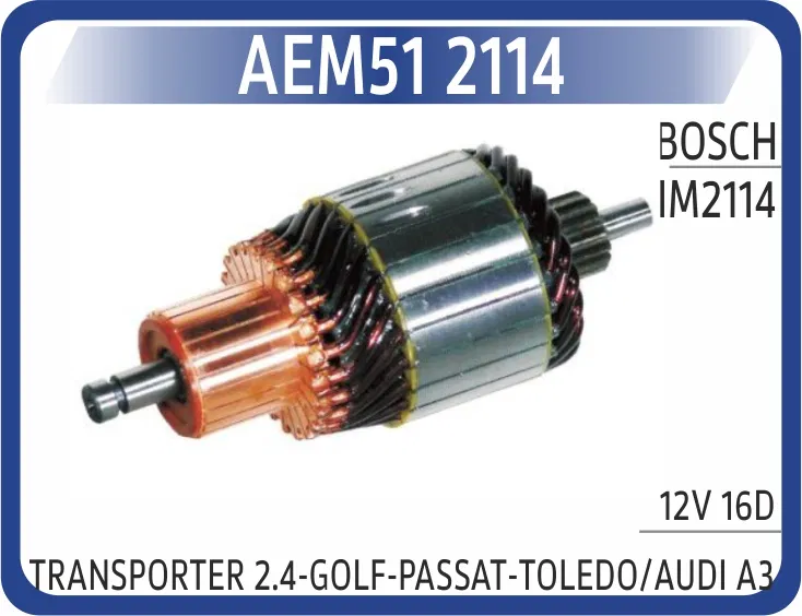 IM2114 Mars Kollektoru IM2114 Transporter 2.4-GOLF-PASSAT | AEM