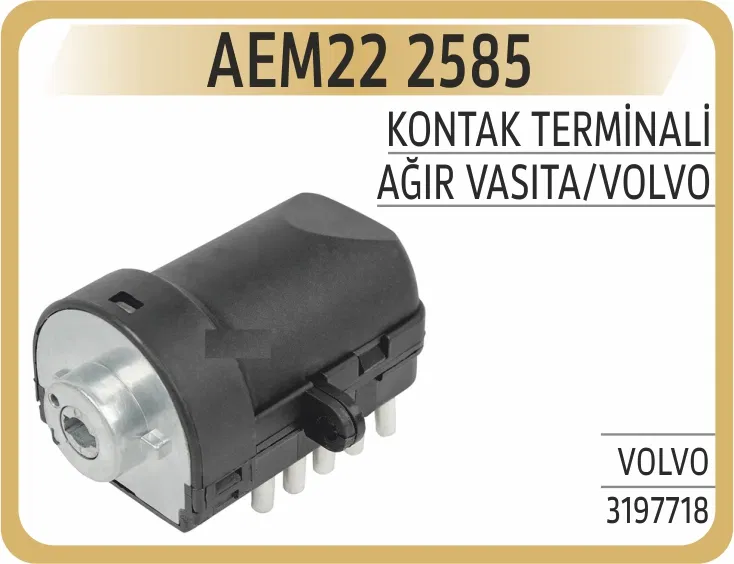 3197718 Kontak Terminali Volvo | 2585 AEM