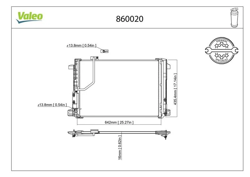 A2045000654 Klima Kompresörü Mercedes Classe C 2008-2014 | 860020 VALEO