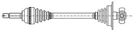 7553588 Aks Fiat Panda | 655-1406 CIFAM