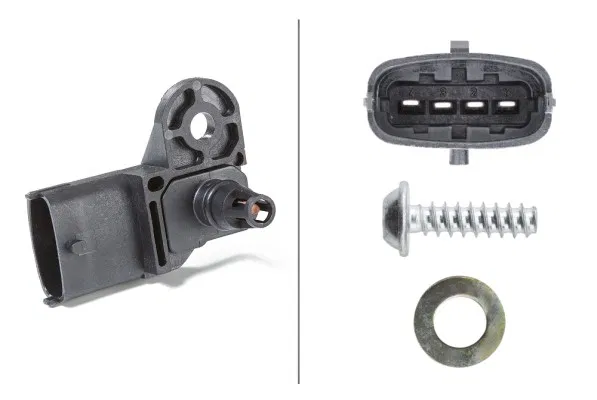 55209037 Basınç Map Sensörü Punto I-500-DOBLO-LINEA 1.4-BRA | 6PP009400311 HELLA