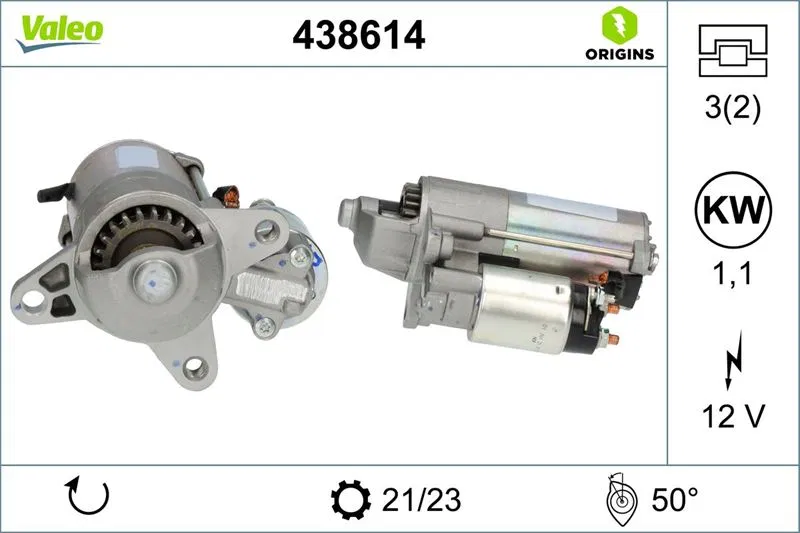 1E0318400 Marş Motoru Orjinal Ford | 438614 VALEO