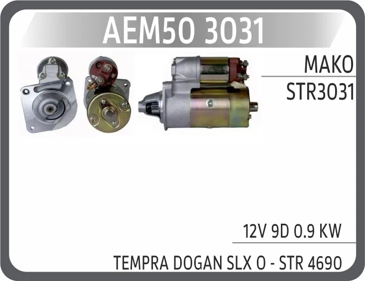 STR4690 Mars Motoru STR3031 Tempra Dogan Slx O - Str 4690 | AEM