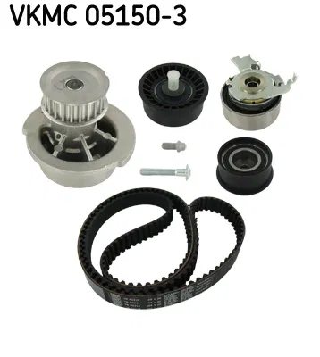 95516734 Triger Gergi Seti + Su Pompası ( Opel 1.4 1.6 Astra F Vectra B Corsa B ) | VKMC05150-3 SKF