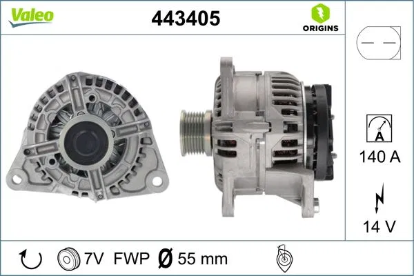 931927 Alternatör Mitsubishi | 443405 VALEO
