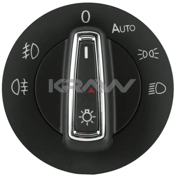 5G0941431AF Far Anahtarı Krom, Auto Polo Ibiza Leon Toledo | AN-469R KRAW
