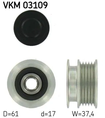 028903119AP Dinamo Rulmanı AROSA-FELICIA-POLO | VKM03109 SKF