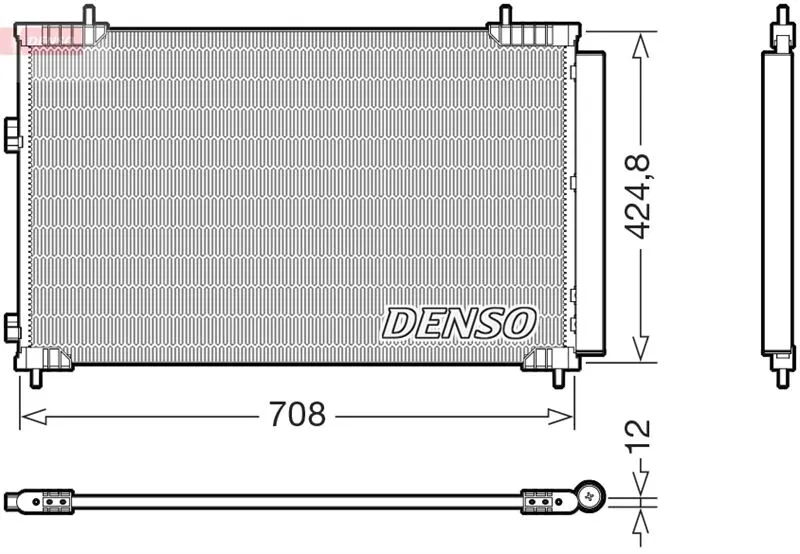 8846078020 Klima Radyatörü | DCN51018 DENSO