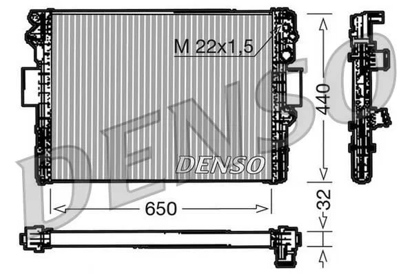 504008110 Su Radyatörü | DRM12005 DENSO