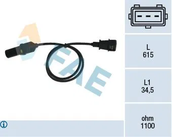46802751 Sensör Krank Devir Albea / Palio / Siena / Doblo / G.PUNTO 97- 1.2 16V | 79005 FAE