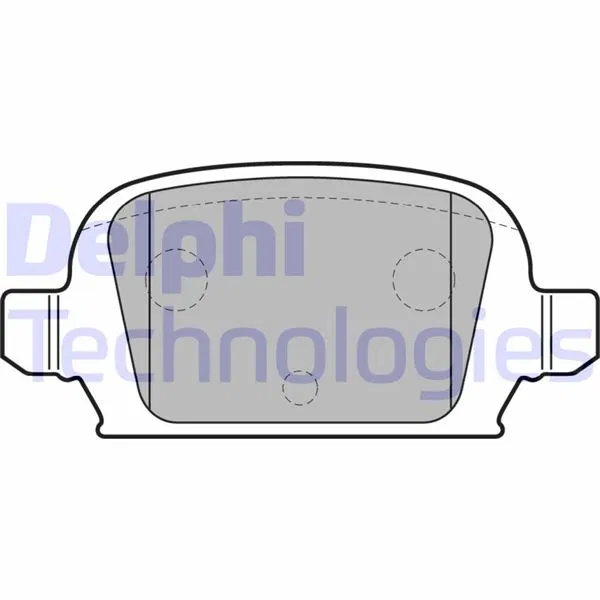 93178789 Fren Balata | LP1677 DELPHI