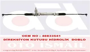 46833541 Direksiyon Kutusu Hidrolik Doblo 01- (Rotbaşlı) | 15001208 HEMA