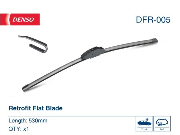 WİPER. Flat Front Blade | DFR-005 DENSO