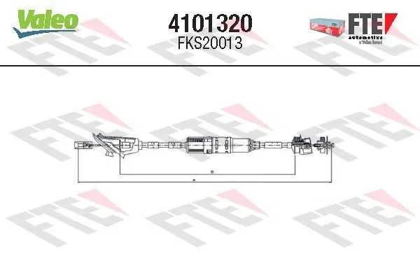 6025171256 Aksesuar Renault Espace II | 4101320 VALEO